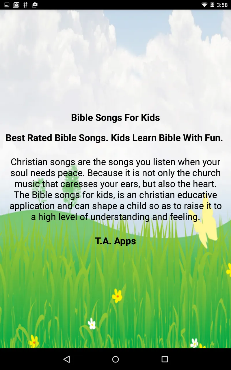 Bible Songs For Kids | Indus Appstore | Screenshot