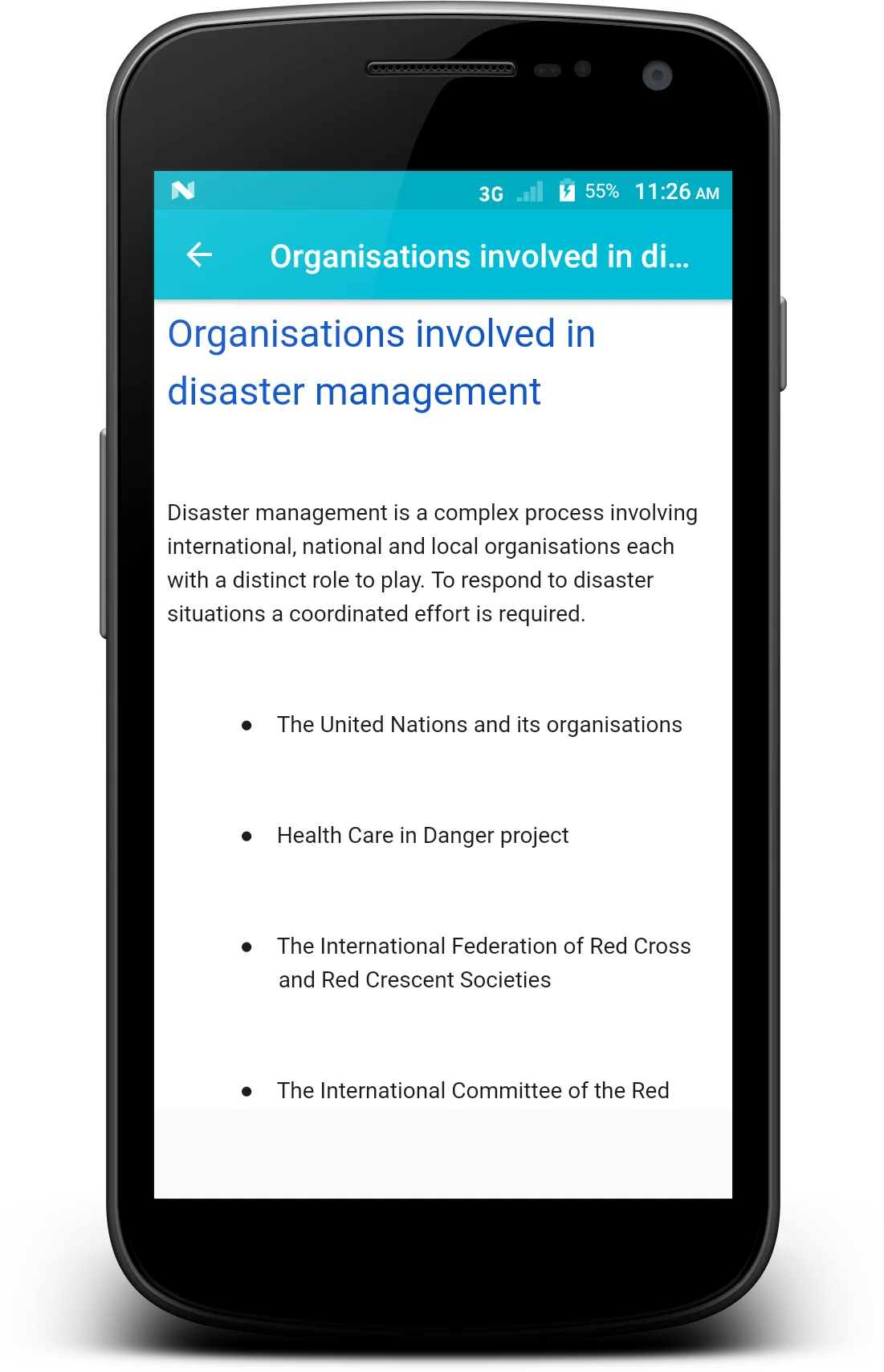 Disaster Management | Indus Appstore | Screenshot