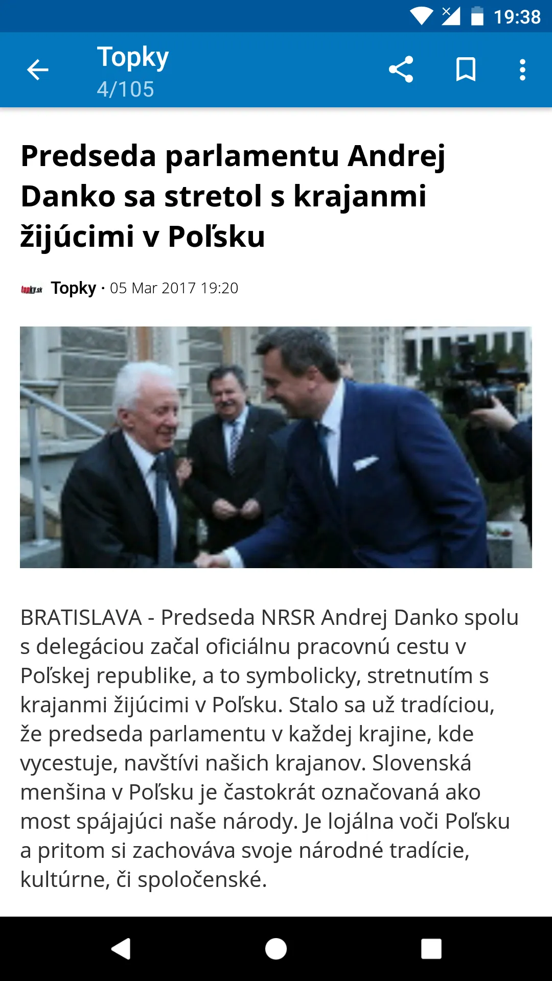 Slovakia News (Správy) | Indus Appstore | Screenshot