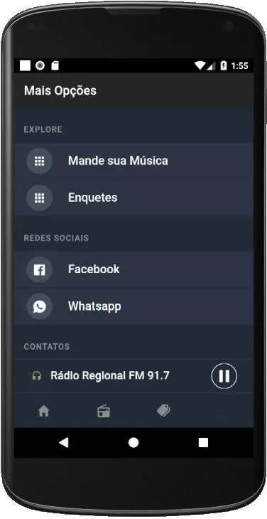 Rádio Regional FM 91.7 | Indus Appstore | Screenshot