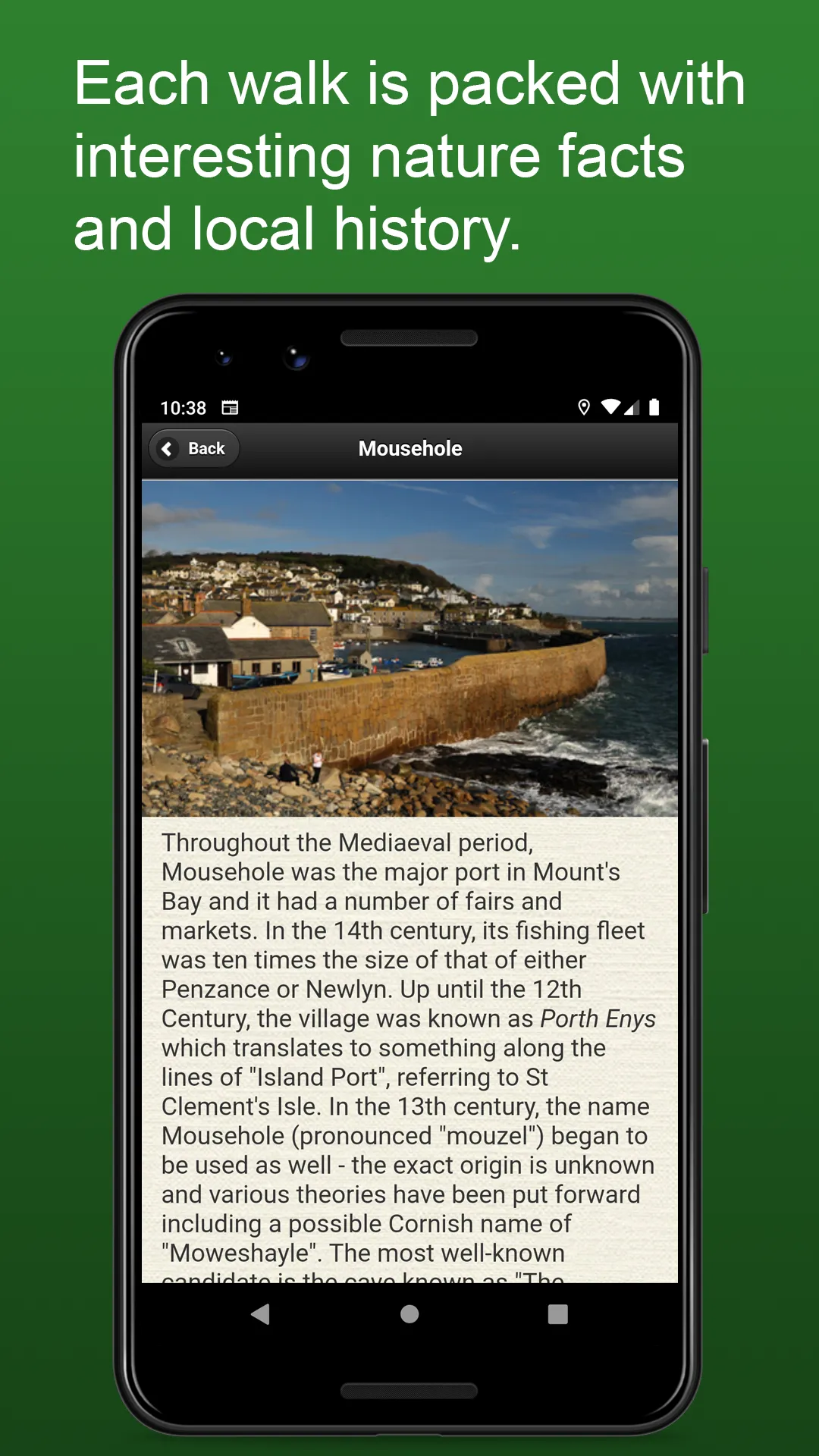 iWalk Cornwall | Indus Appstore | Screenshot