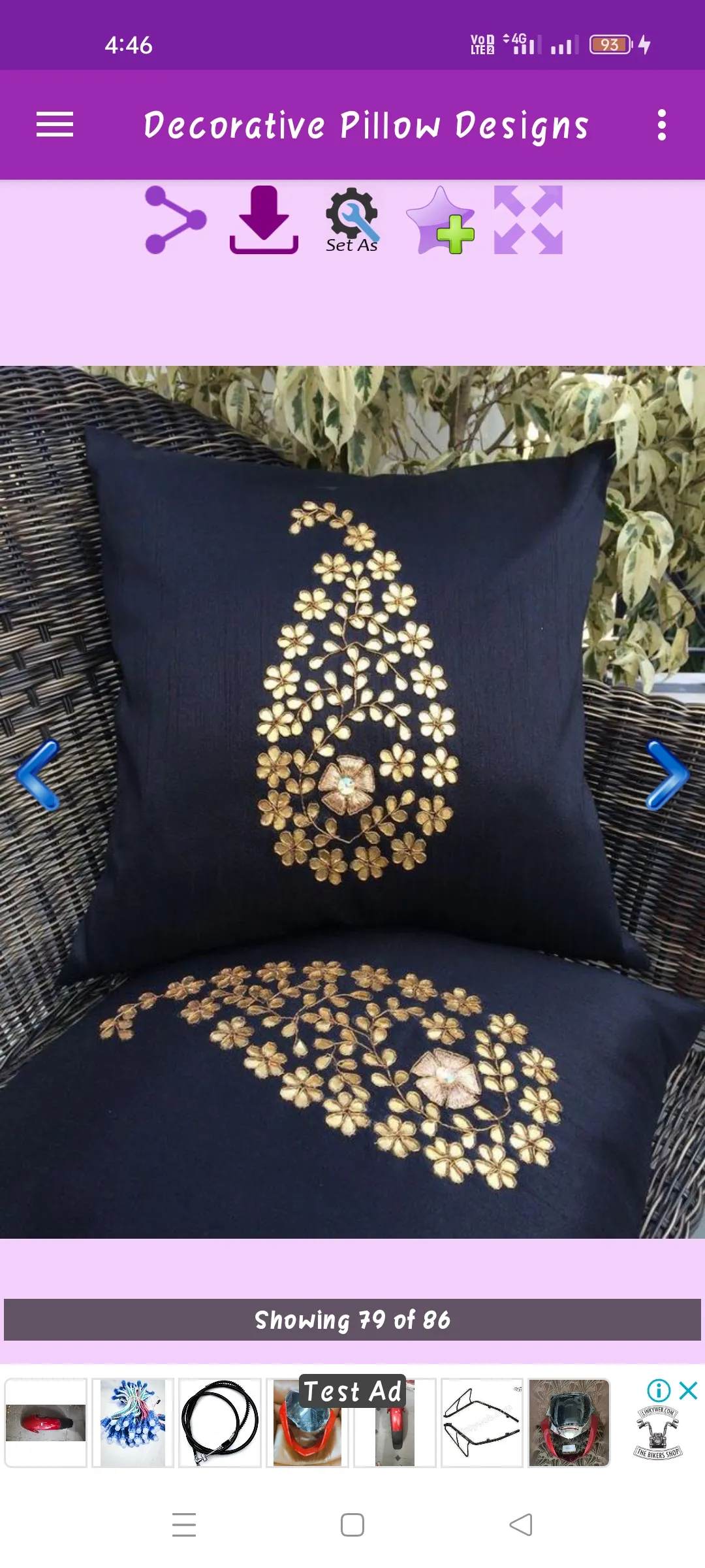 Decor Pillow Desings Gallery | Indus Appstore | Screenshot