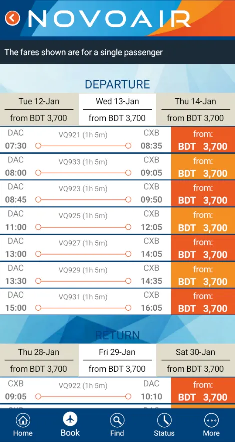 NOVOAIR | Indus Appstore | Screenshot