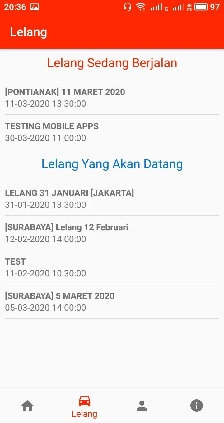 Tribik Auction - Lelang Mobil  | Indus Appstore | Screenshot