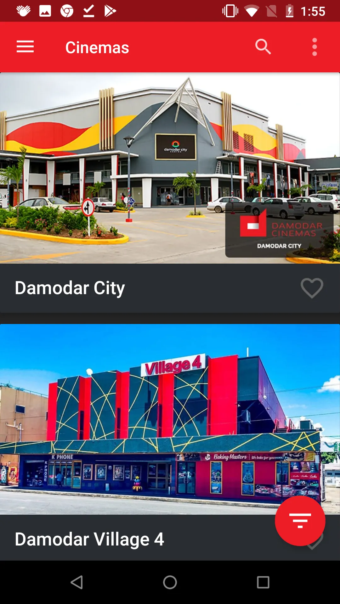 Damodar Cinemas | Indus Appstore | Screenshot