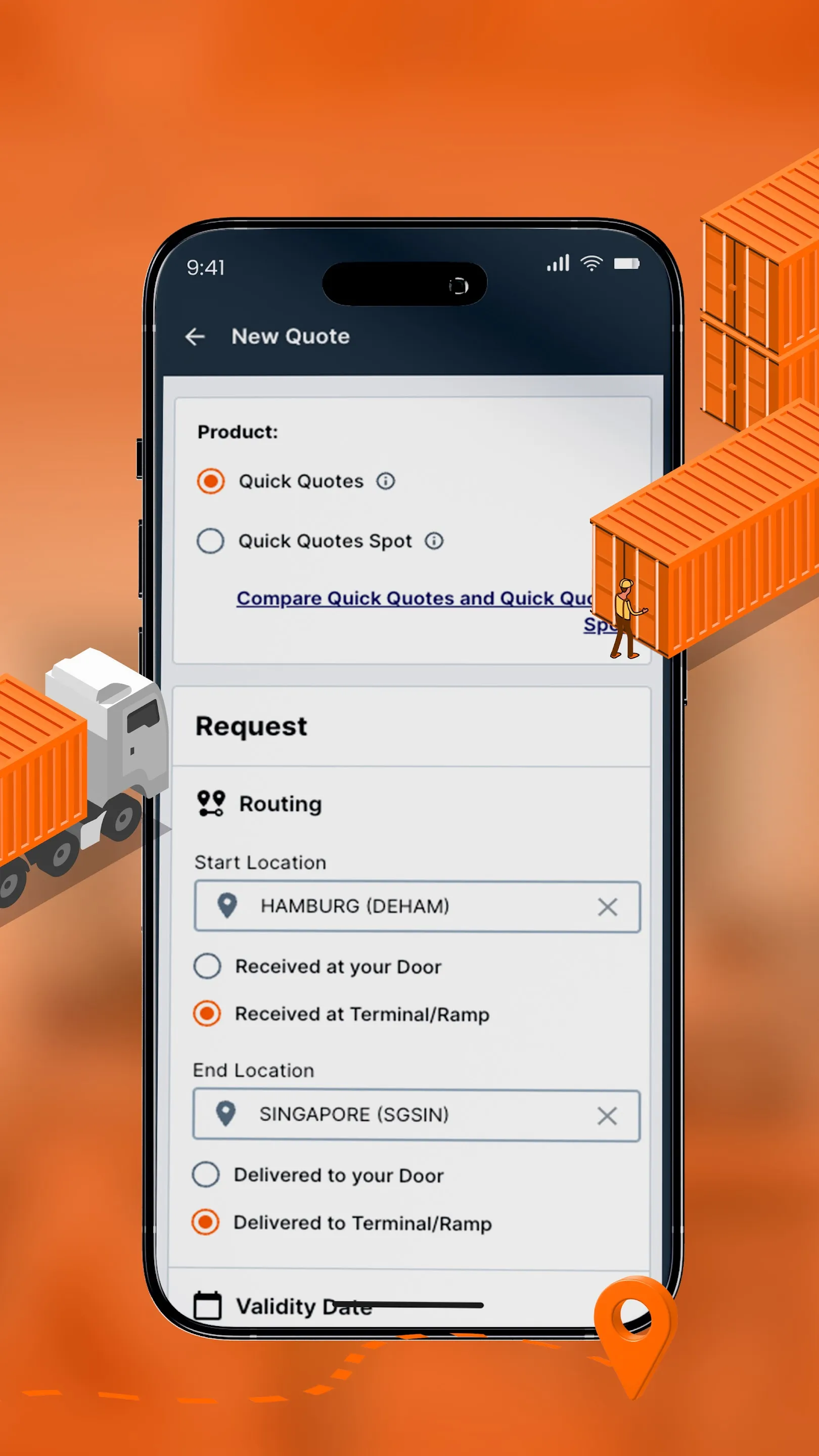 Hapag-Lloyd Mobile App | Indus Appstore | Screenshot