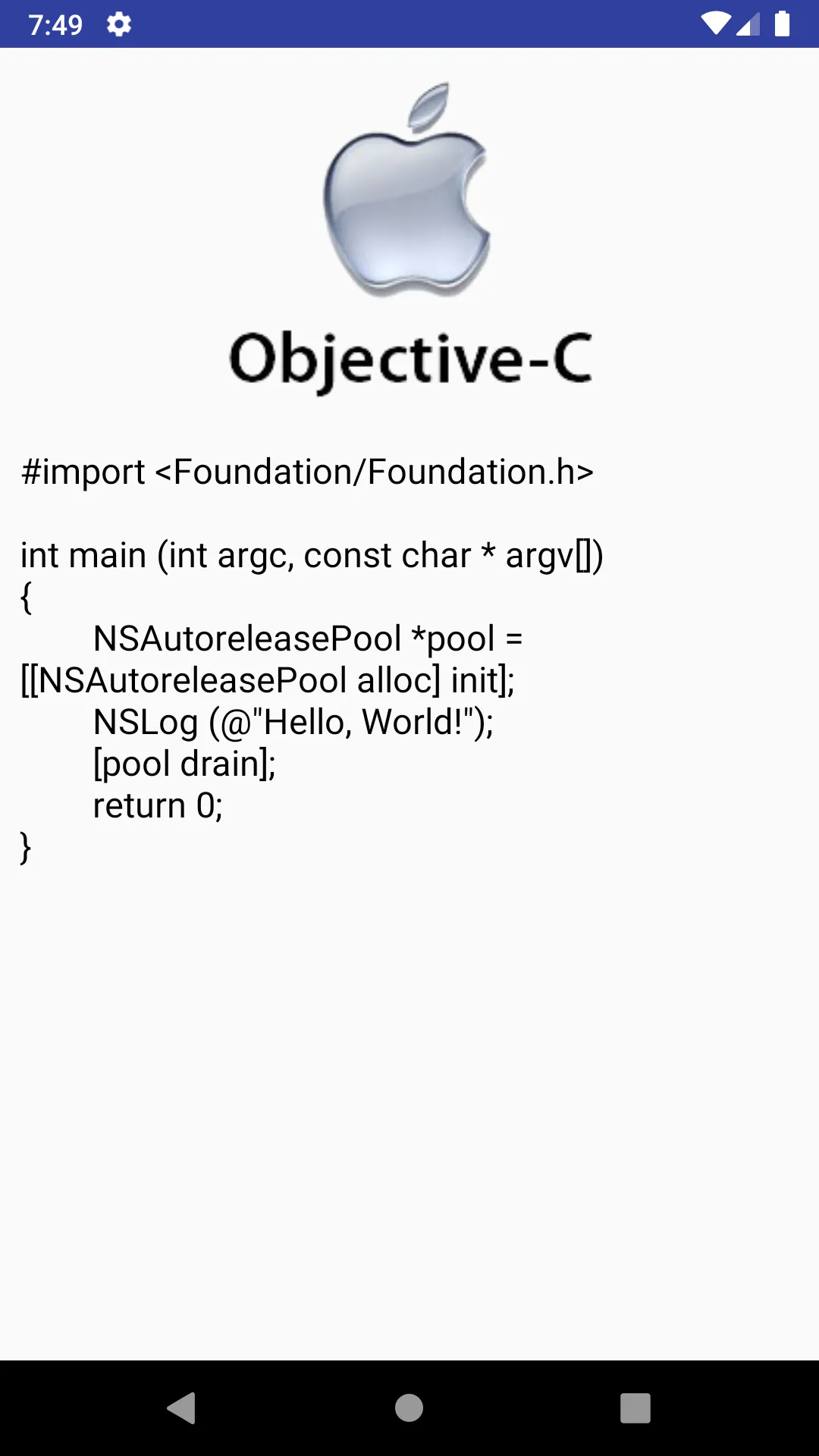 Programming Languages | Indus Appstore | Screenshot