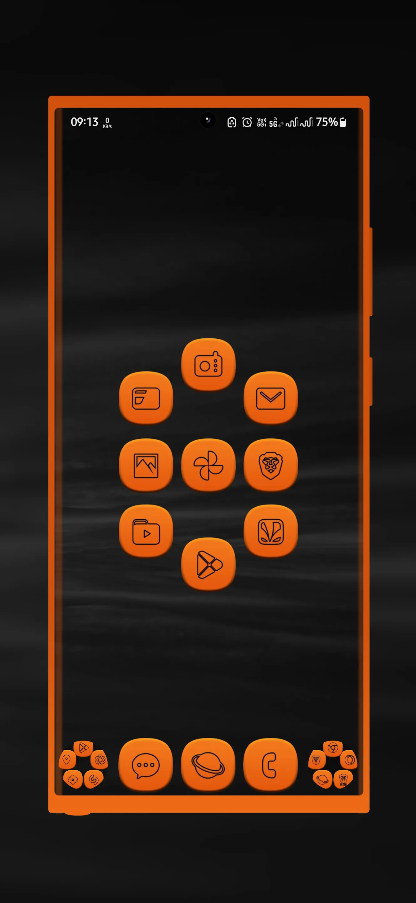 Saffron India Icon Pack | Indus Appstore | Screenshot