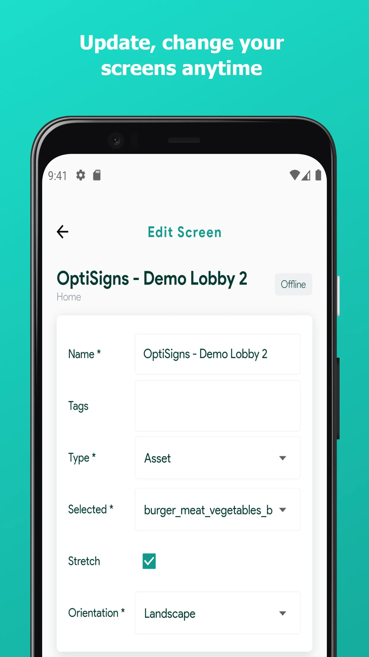 OptiSigns Admin | Indus Appstore | Screenshot