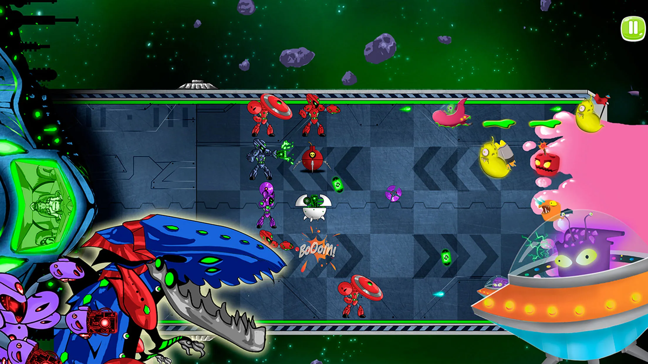 Super Fighting Robots Defense | Indus Appstore | Screenshot