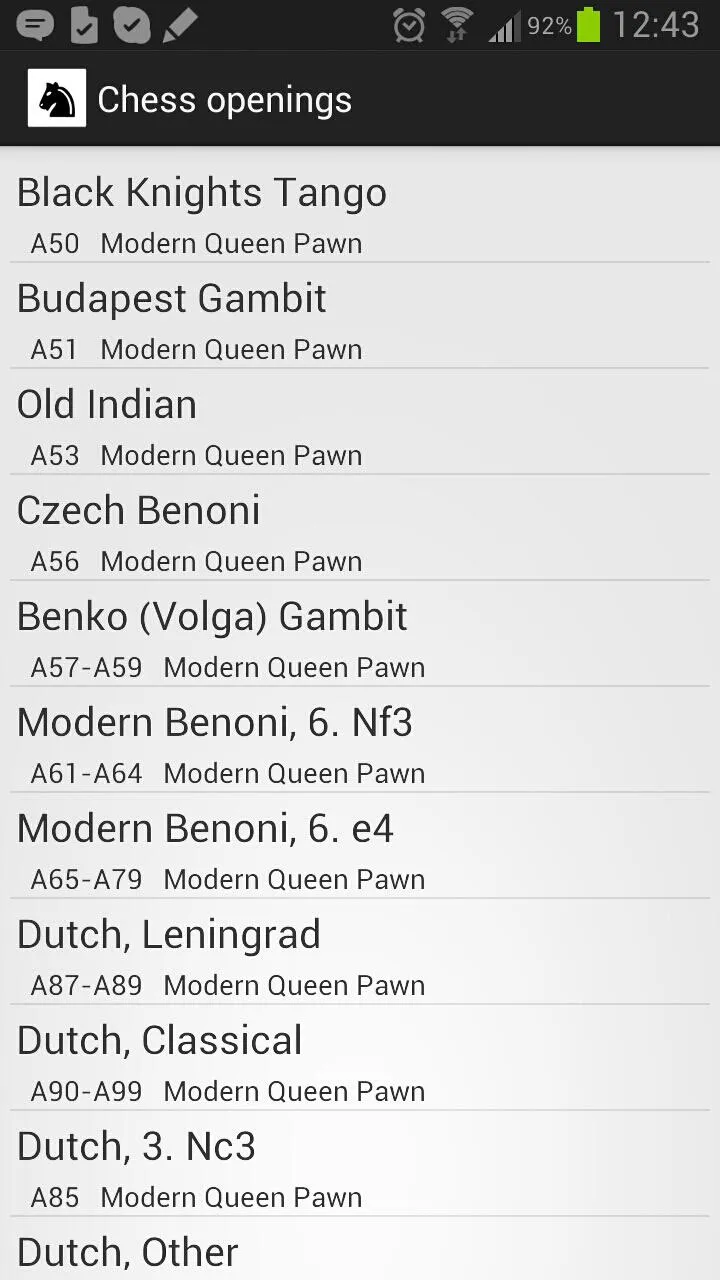 Chess Openings | Indus Appstore | Screenshot