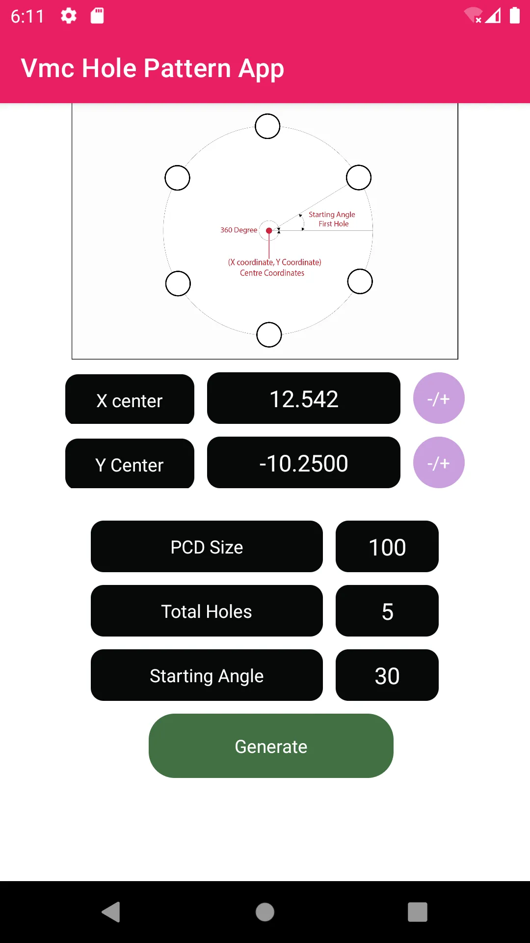 Vmc Hole Pattern Cycle App | Indus Appstore | Screenshot