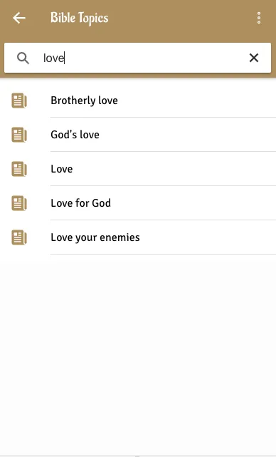 Topical Bible Studies - Topics | Indus Appstore | Screenshot