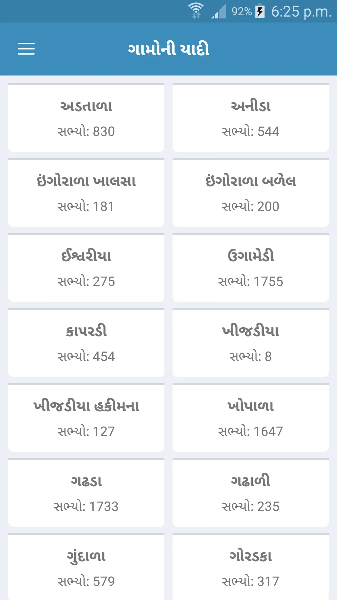 Gadhada Taluka Patel Samaj | Indus Appstore | Screenshot