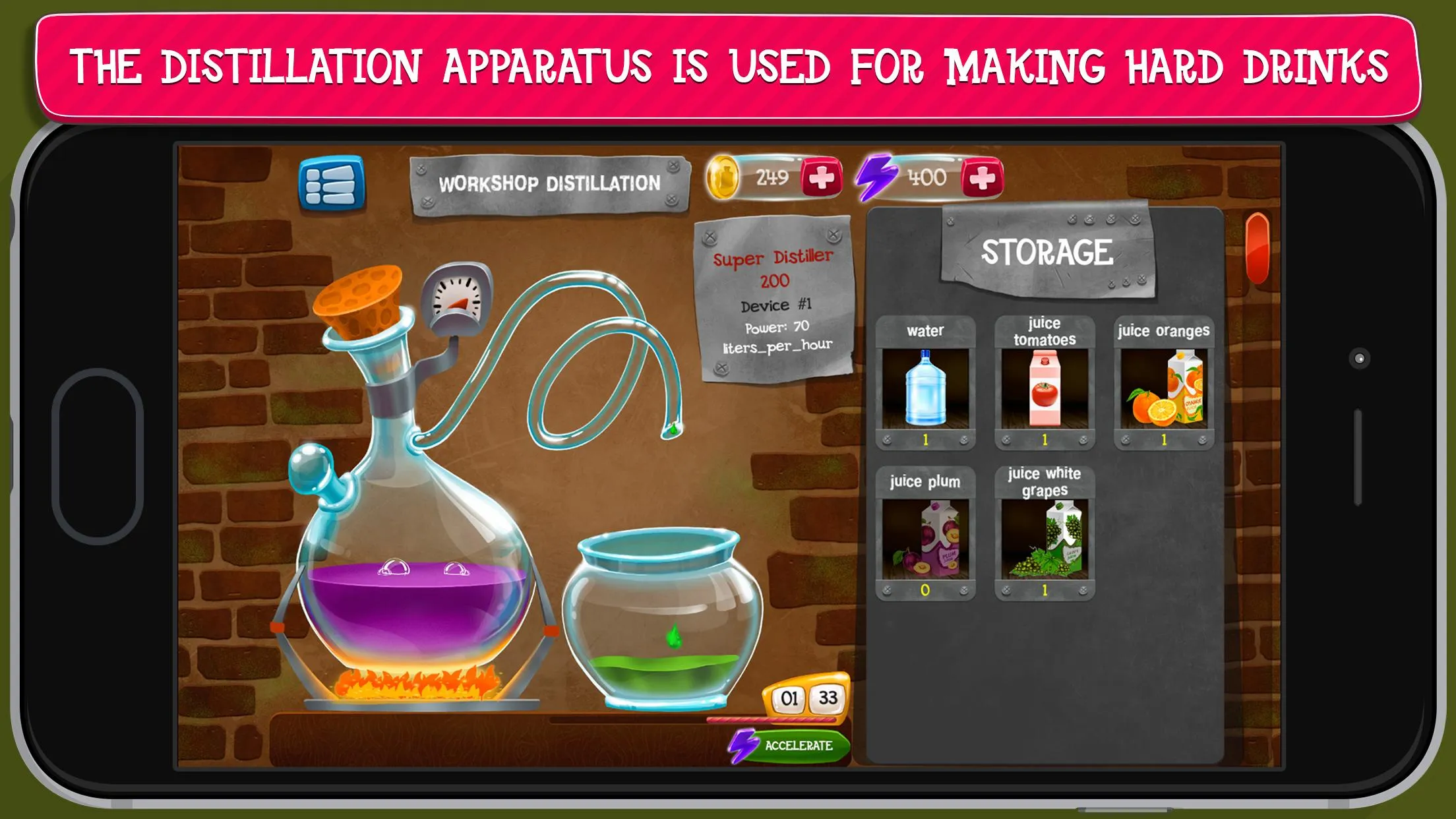 Alcohol Factory Simulator | Indus Appstore | Screenshot