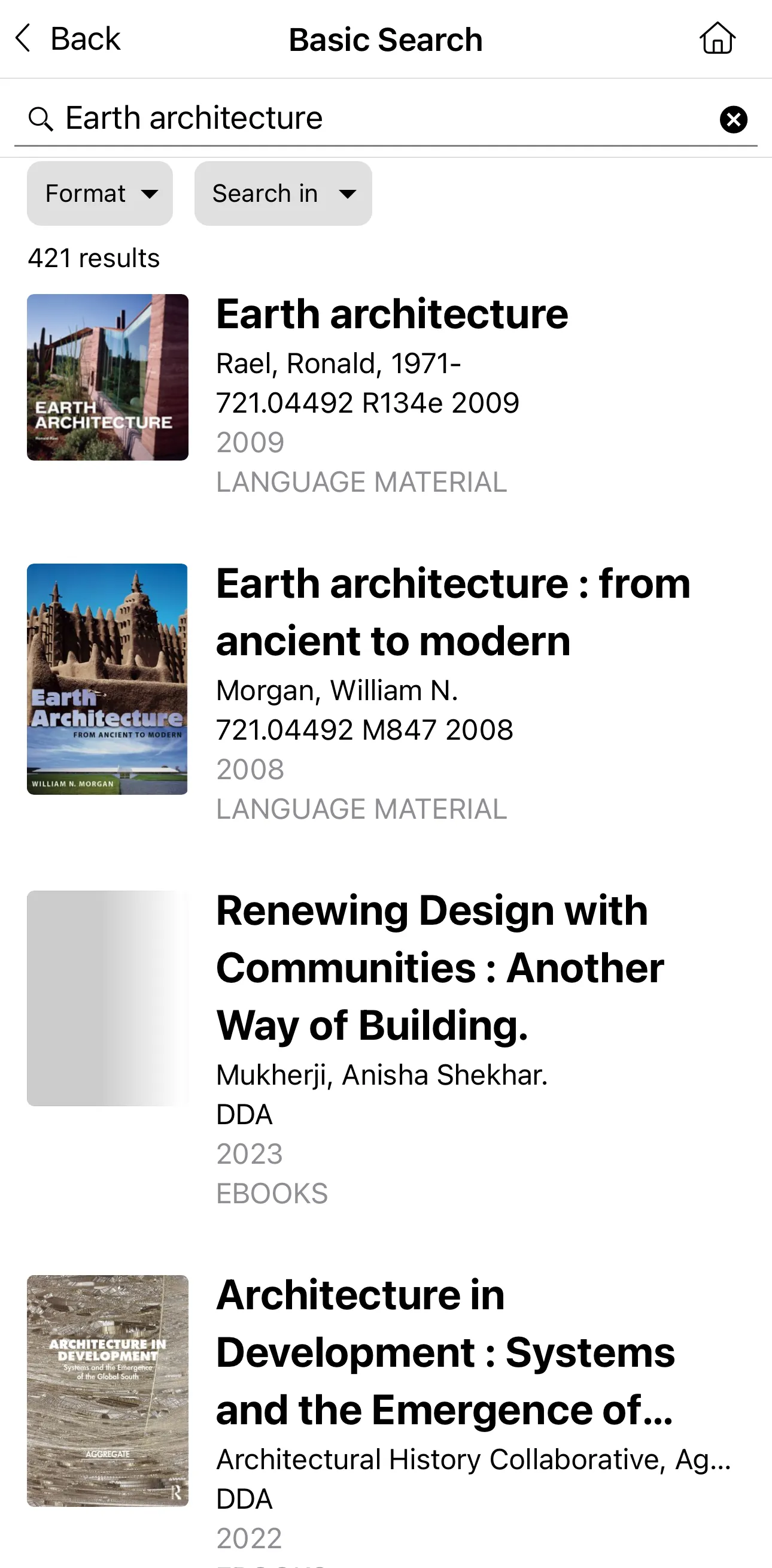 ArtCenter Library Mobile | Indus Appstore | Screenshot