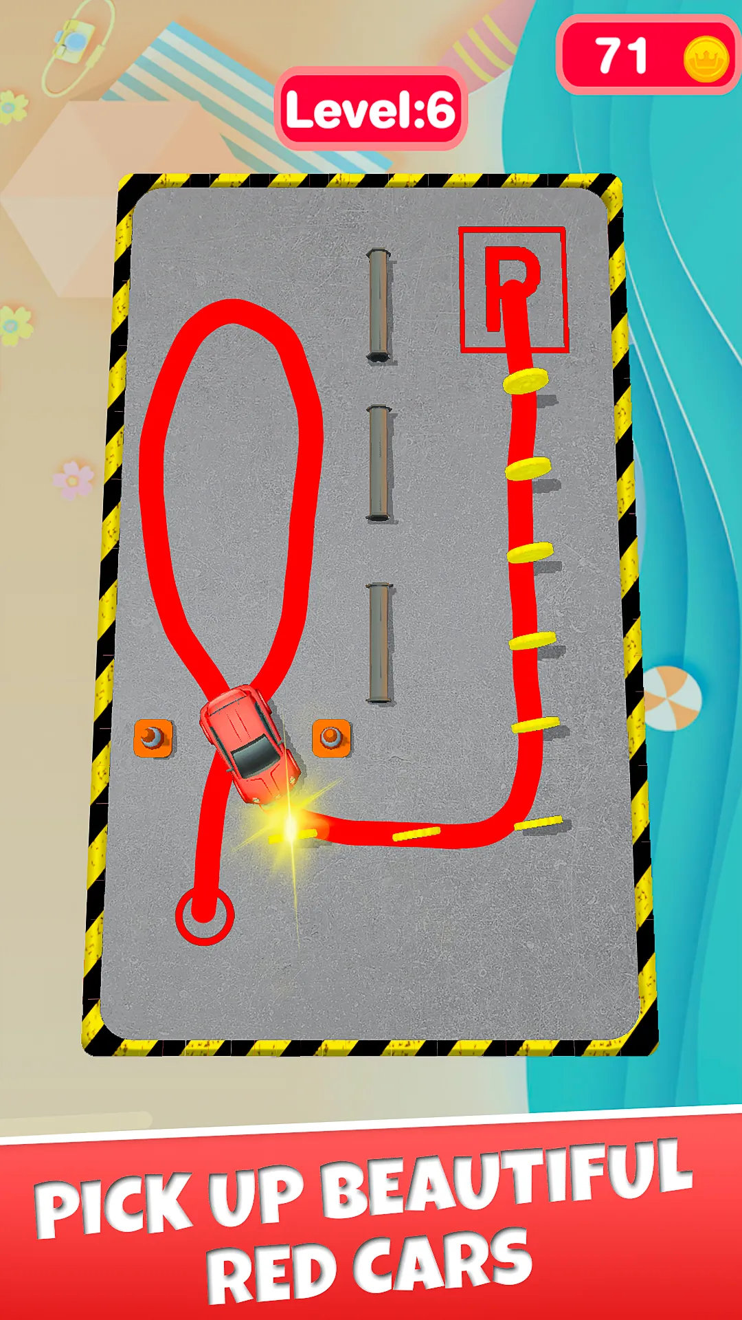 Car Parking Line Puzzle | Indus Appstore | Screenshot