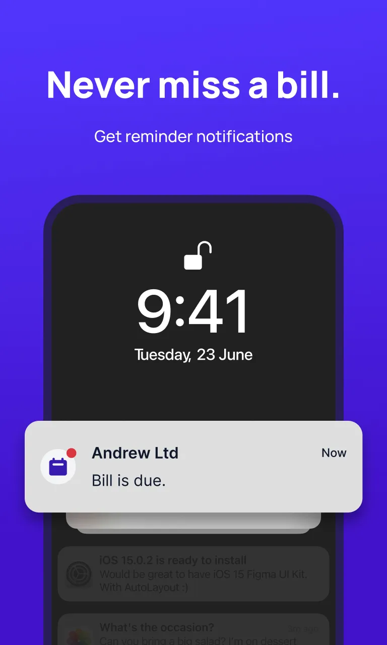 Bills Reminder & Tracking App | Indus Appstore | Screenshot