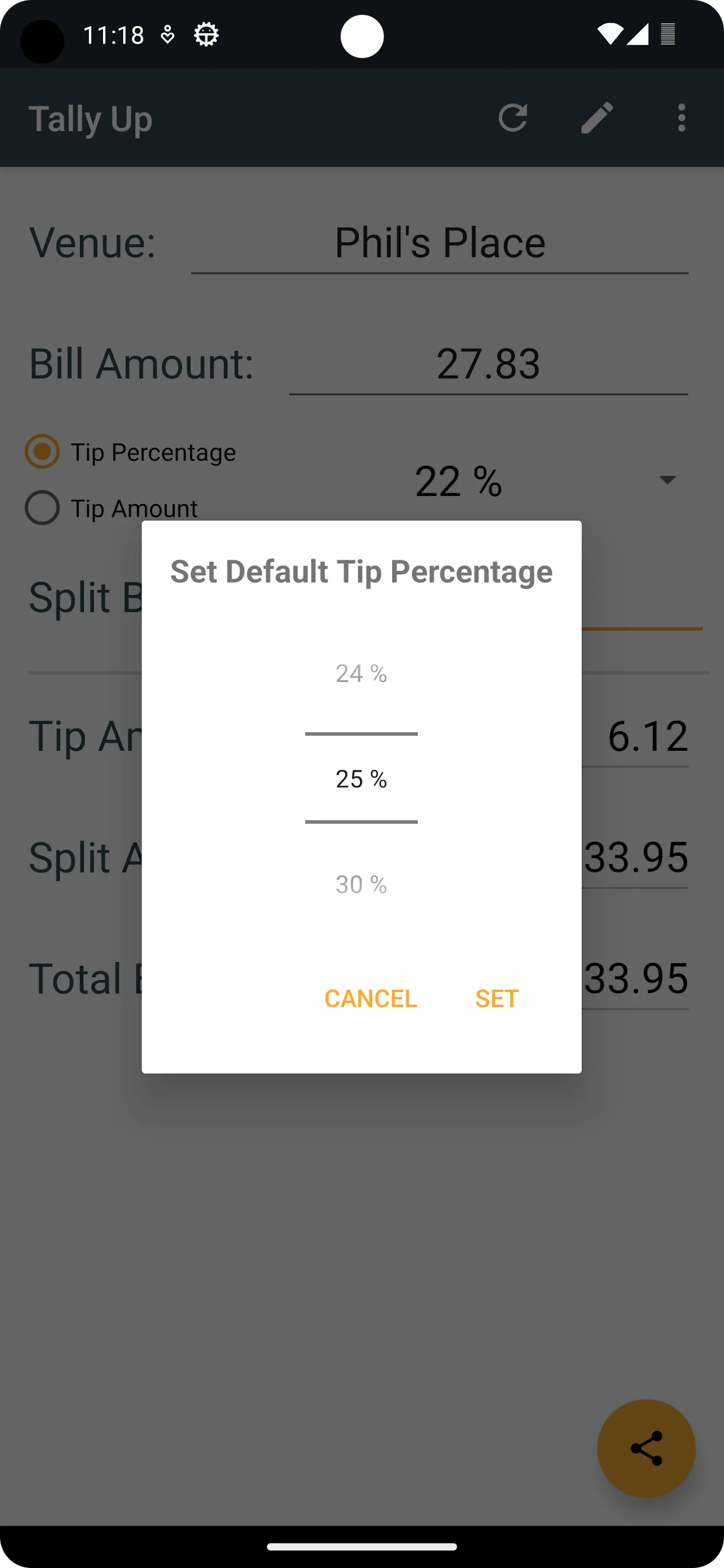 Tally Up - Tip Calculator | Indus Appstore | Screenshot