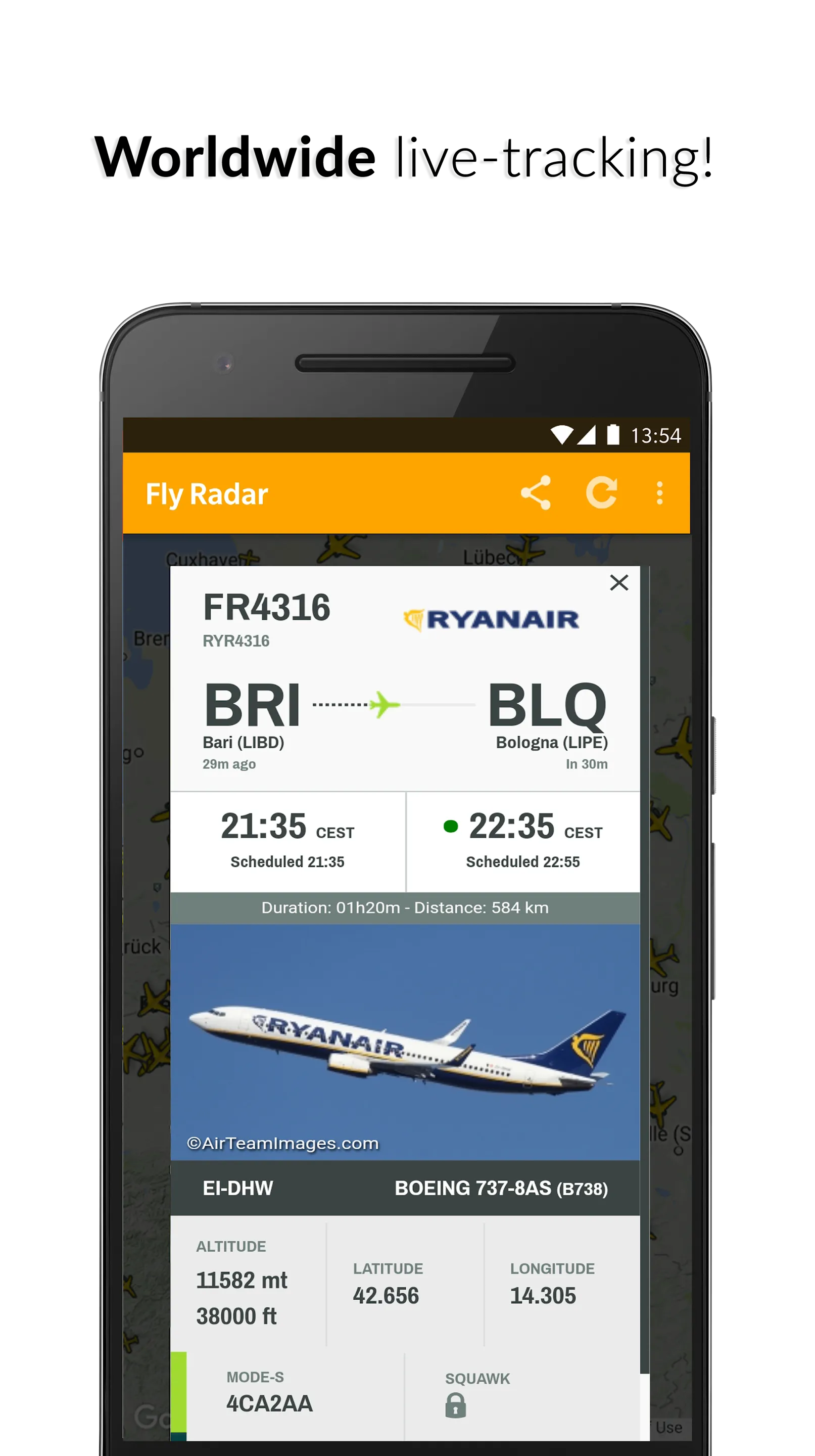 Flight Radar: Flight Tracker | Indus Appstore | Screenshot