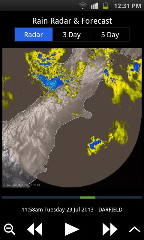 MetService Rural Weather App | Indus Appstore | Screenshot