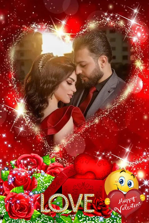 Valentine's Photo Frame 2024 | Indus Appstore | Screenshot