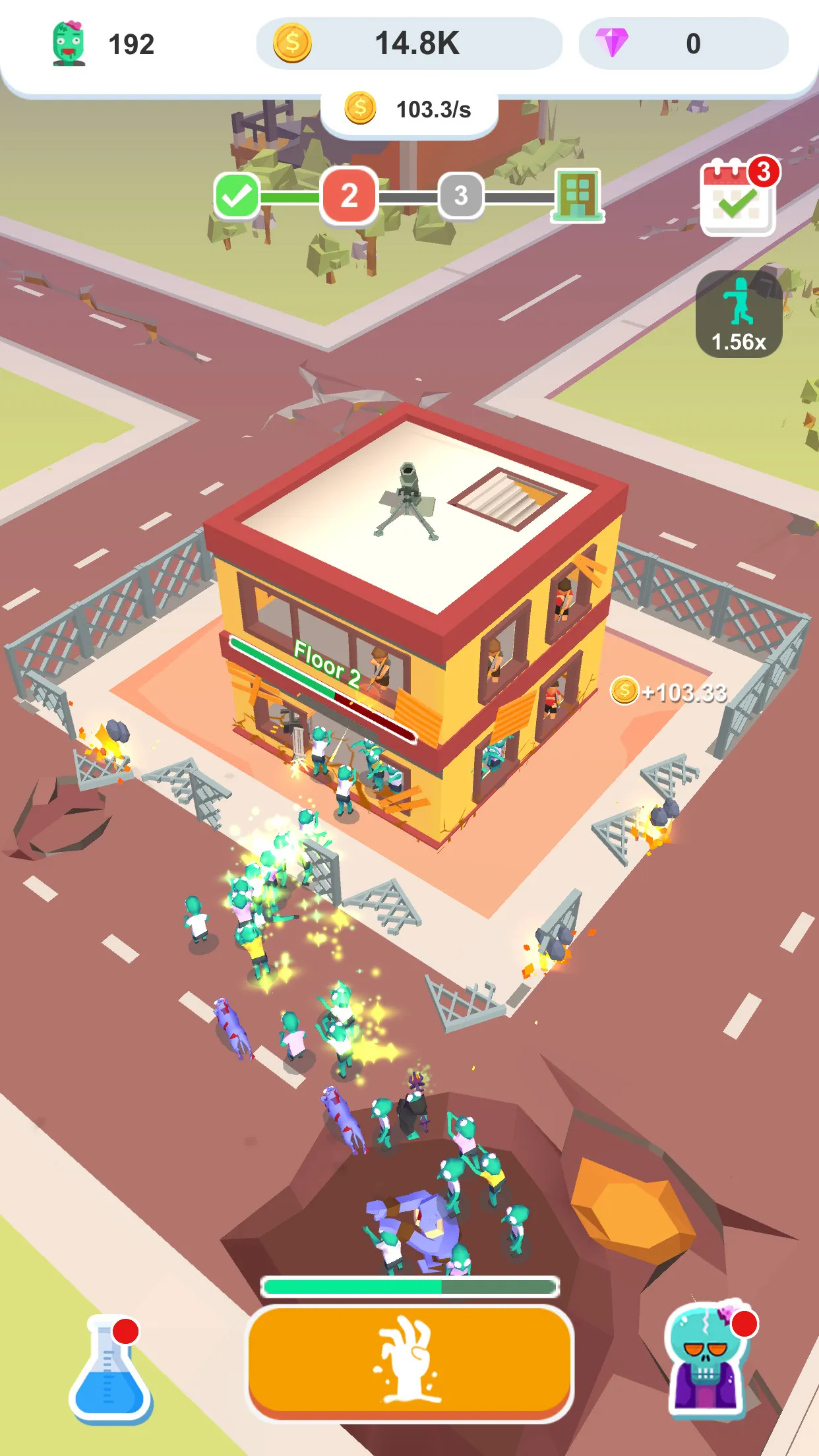 Idle Zombie Army | Indus Appstore | Screenshot