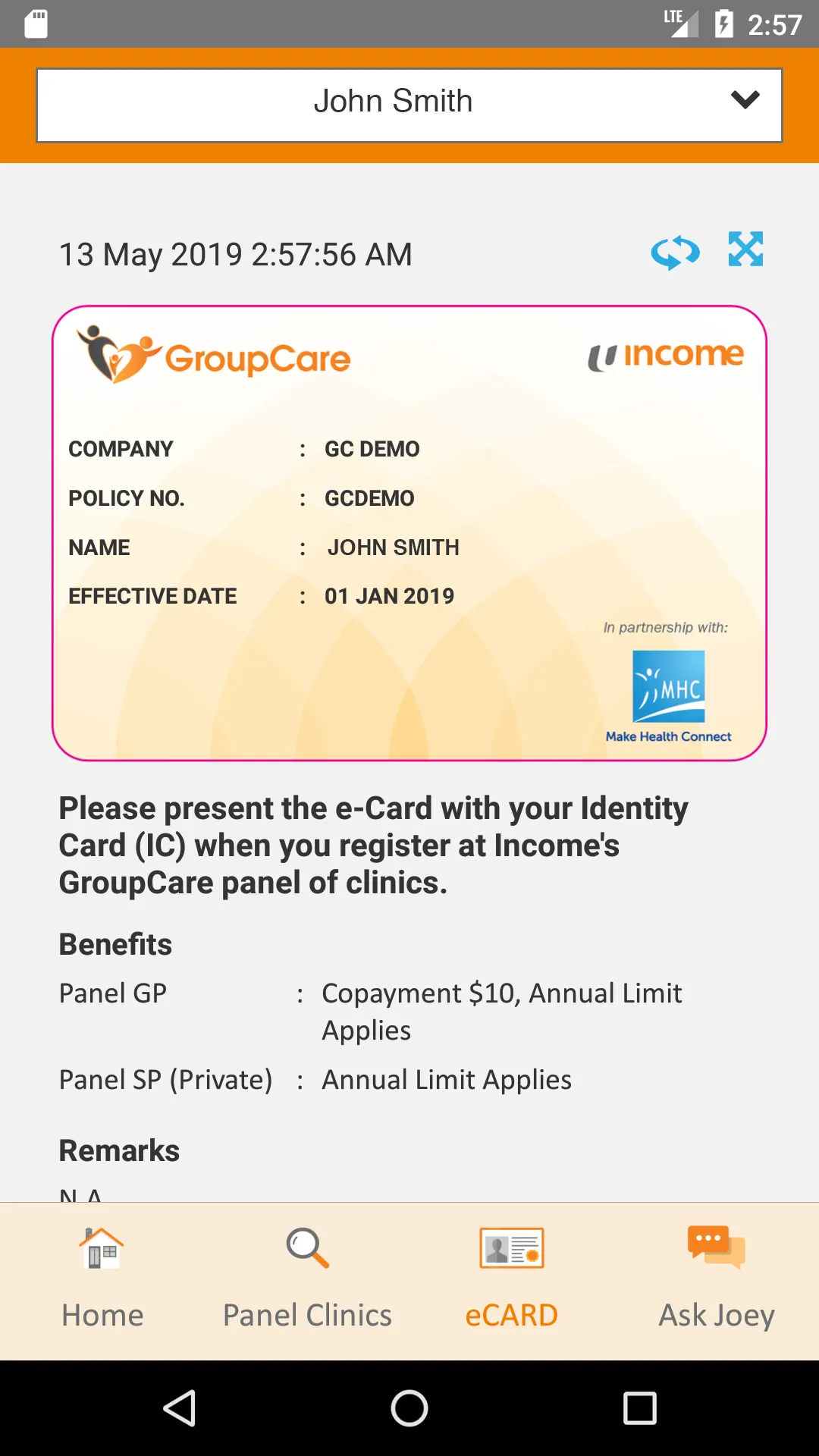 GroupCare@Income | Indus Appstore | Screenshot