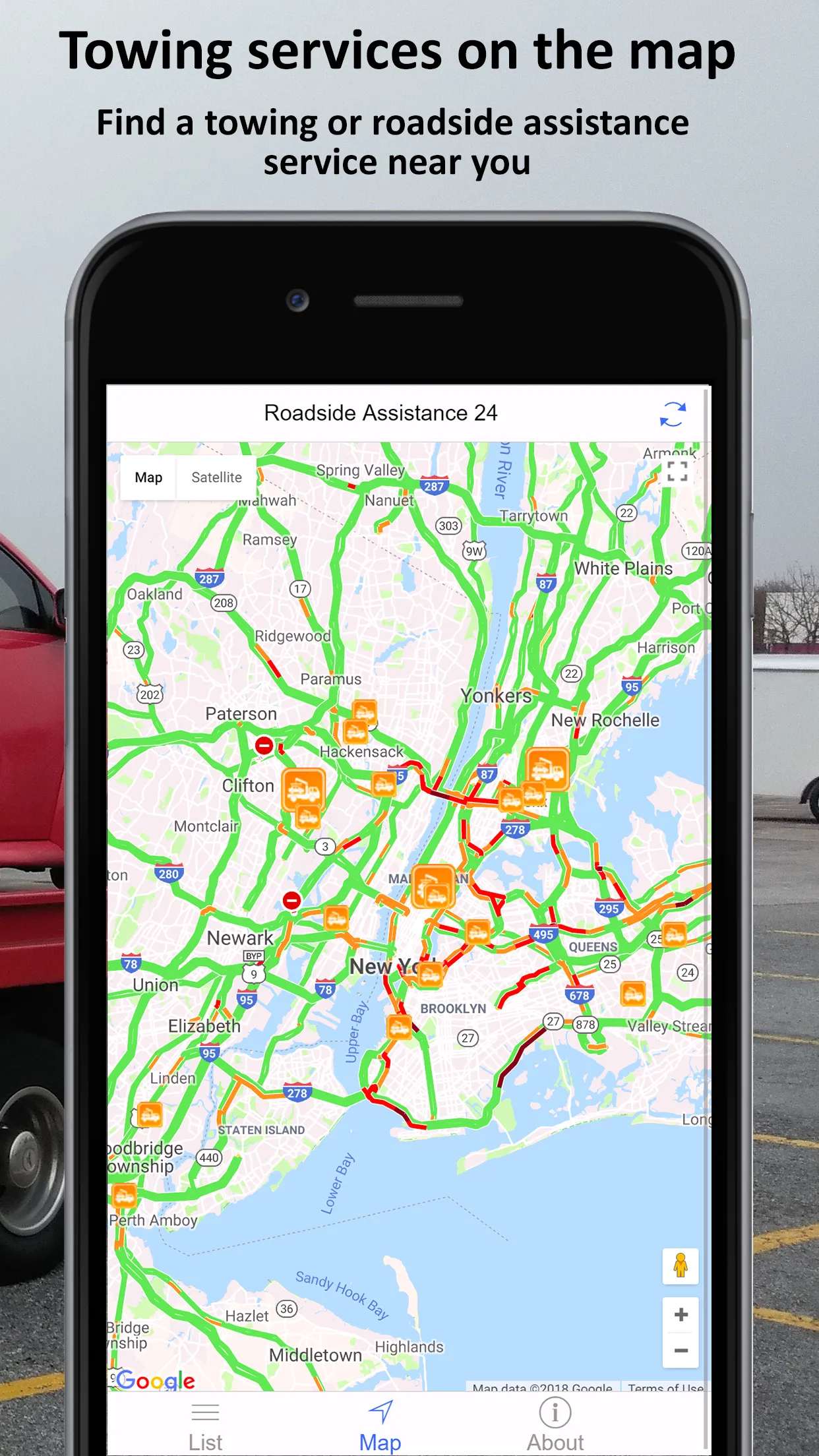 Roadside Assistance 24 | Indus Appstore | Screenshot