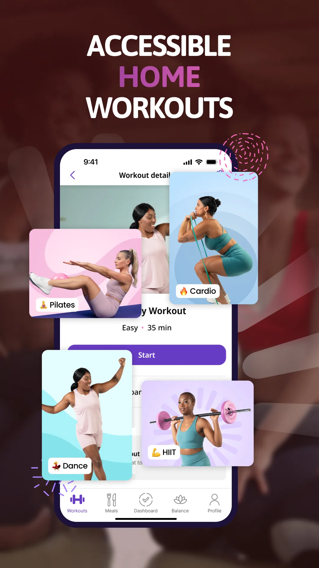 Radiance: Home Fitness For You | Indus Appstore | Screenshot