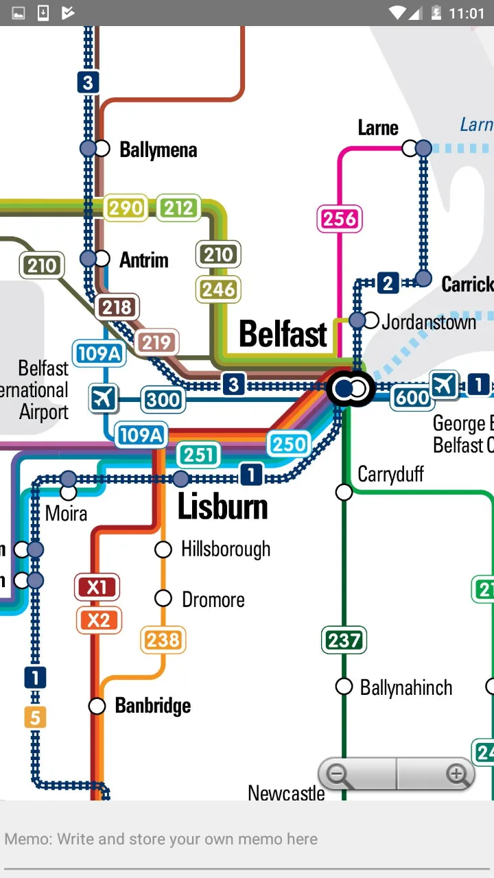 BELFAST METRO RAIL BUS MAP | Indus Appstore | Screenshot