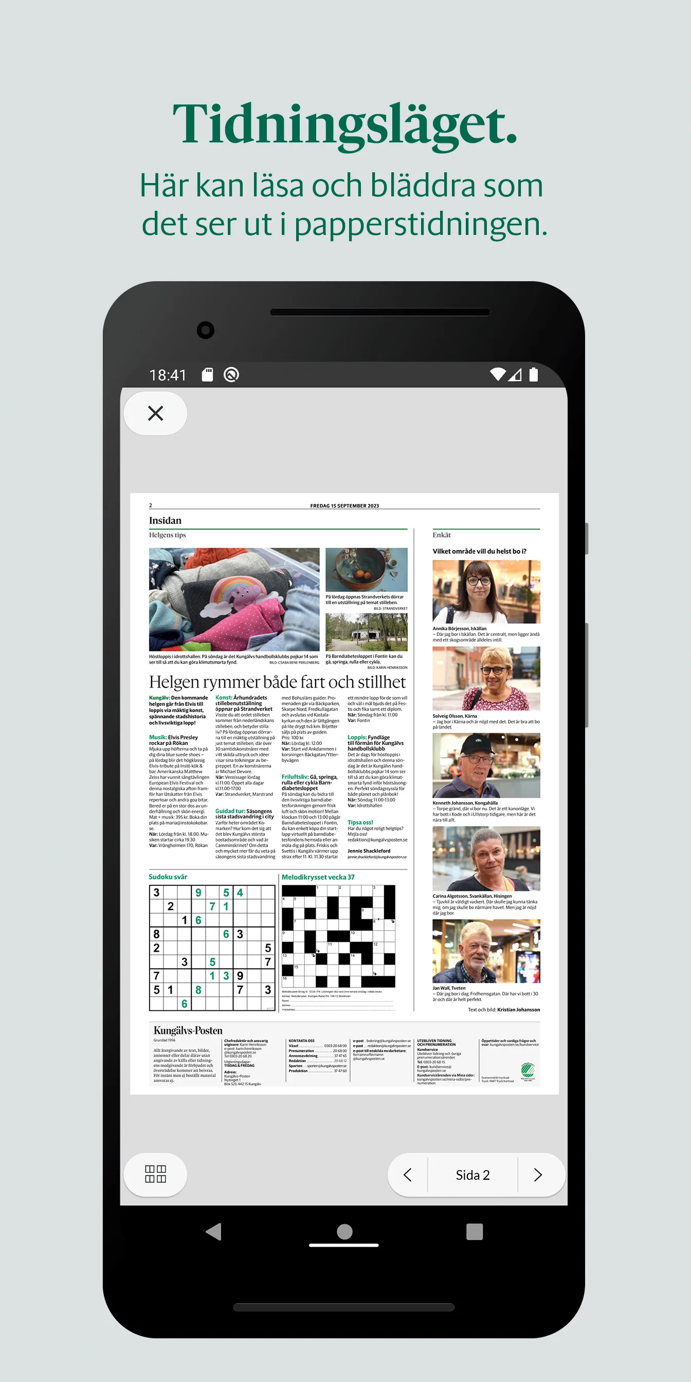 Kungälvs-Posten e-tidning | Indus Appstore | Screenshot