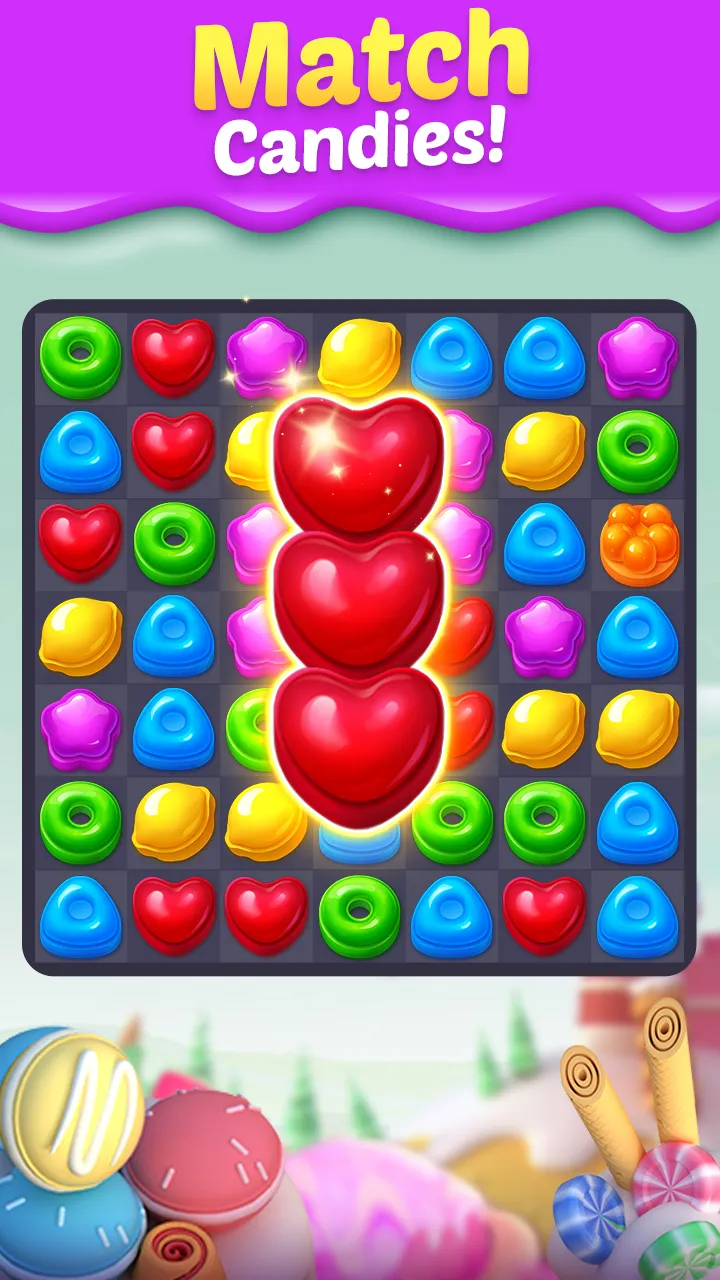 Candy Smash Mania: Match 3 Pop | Indus Appstore | Screenshot
