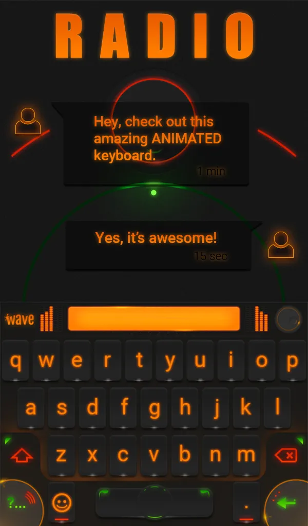 Radio Animated Keyboard | Indus Appstore | Screenshot