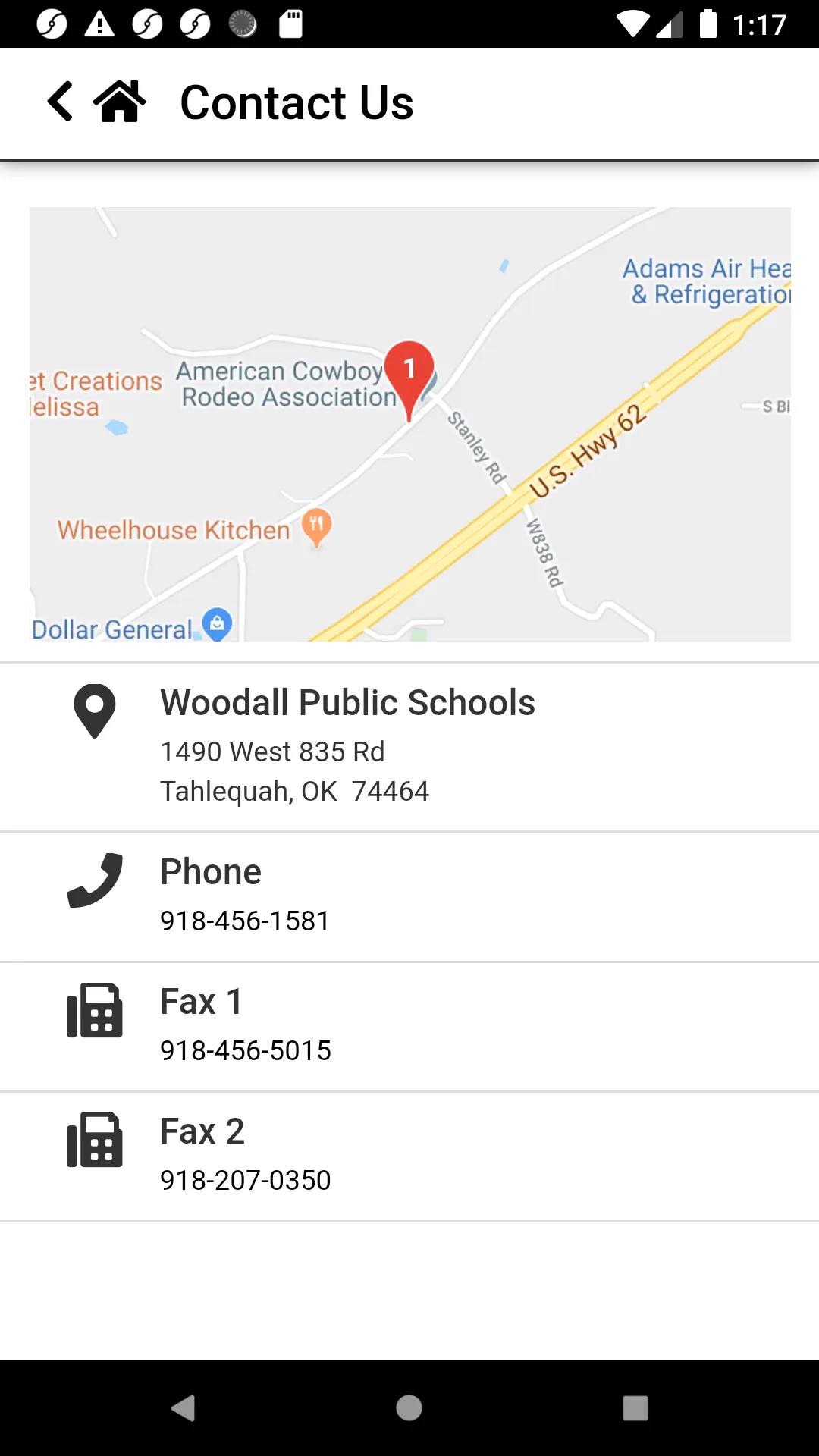 Woodall Public Schools | Indus Appstore | Screenshot