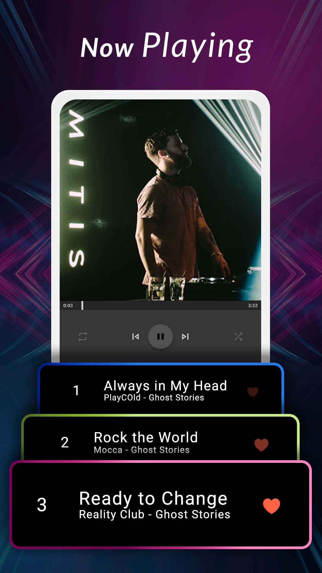 Music Player: MP3 Audio Player | Indus Appstore | Screenshot