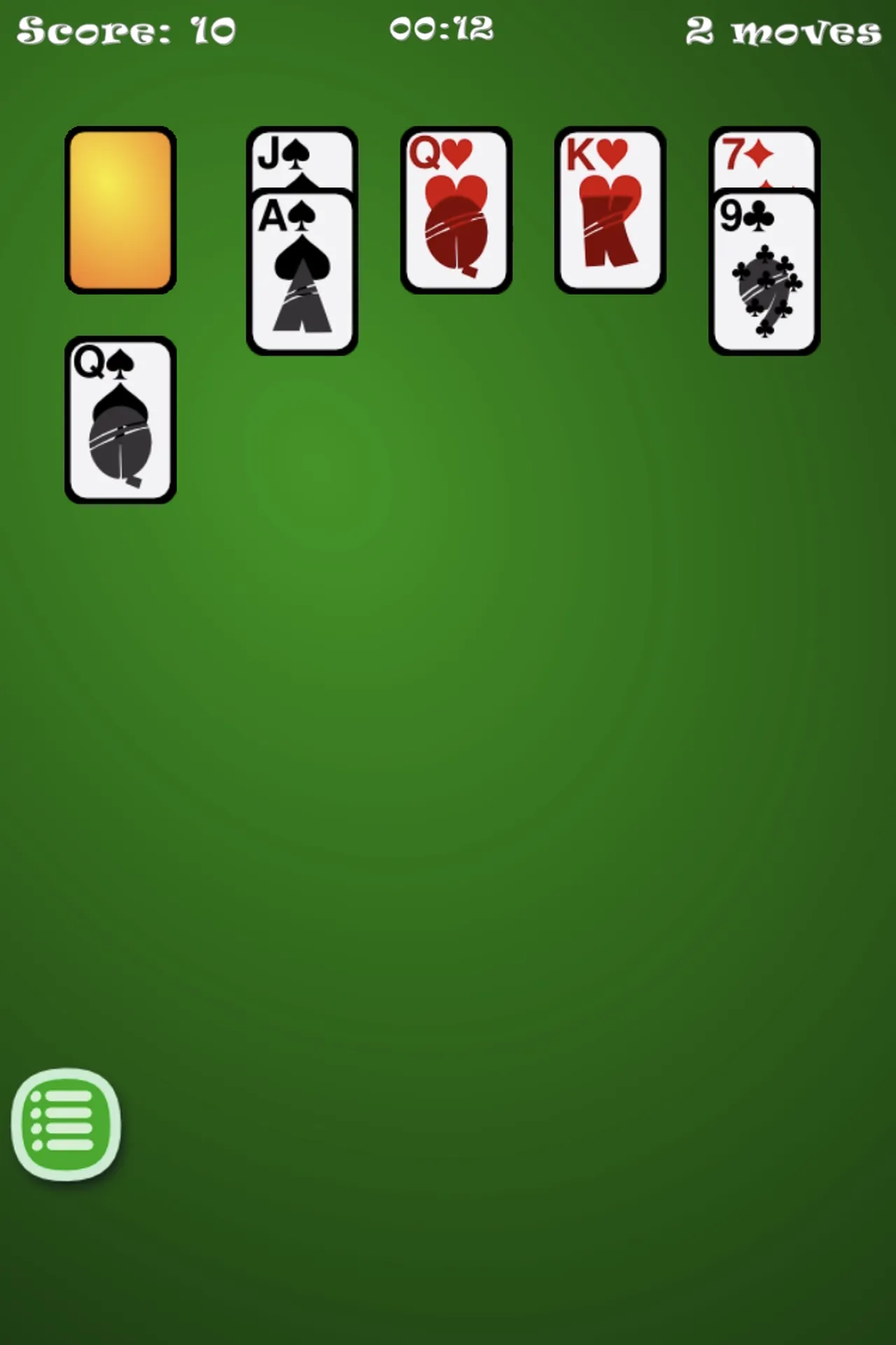 Classis Aces Up Solitaire Game | Indus Appstore | Screenshot