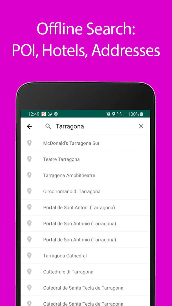 Tarragona Offline Map and Trav | Indus Appstore | Screenshot