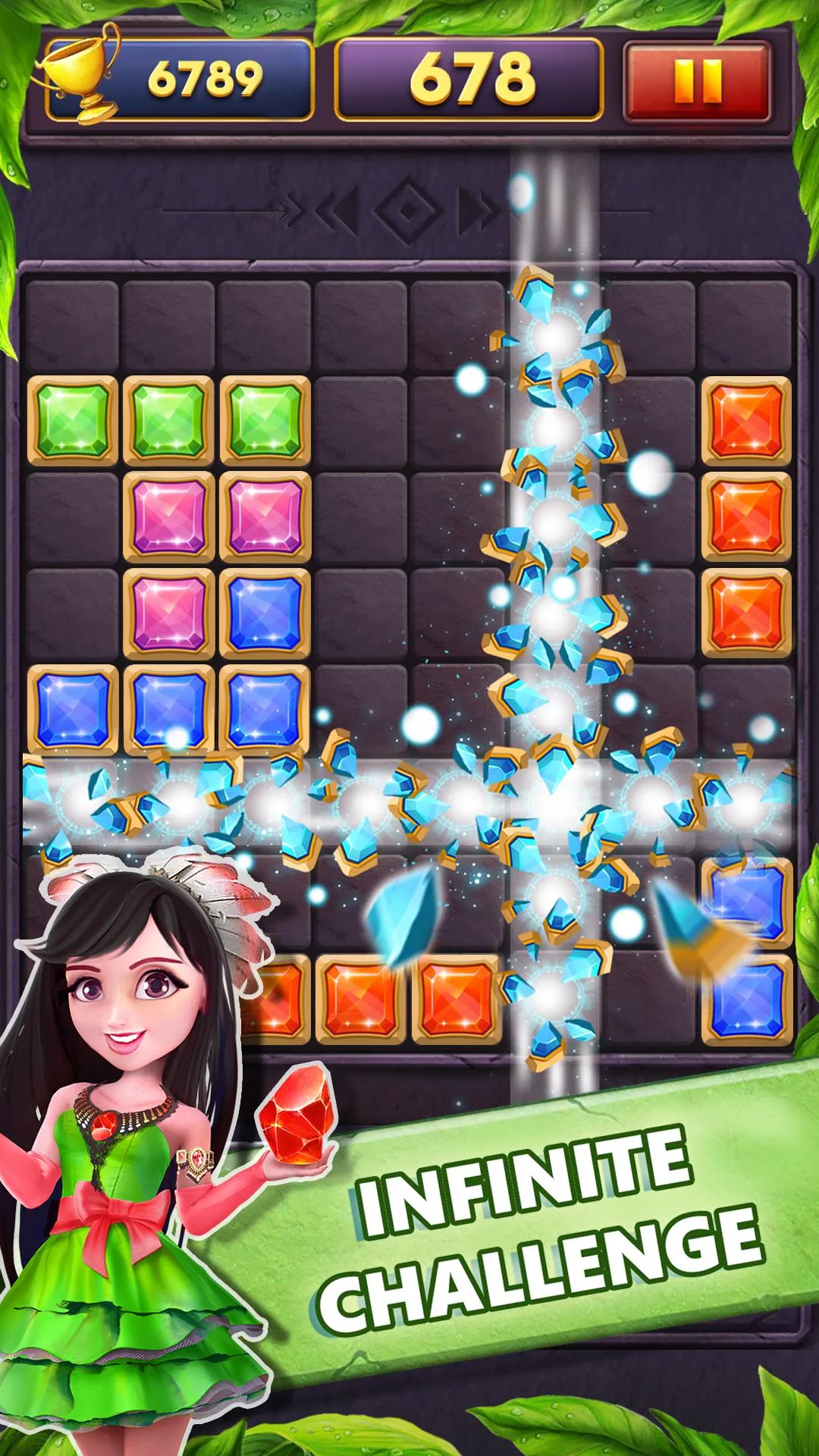 Block Puzzle Gems Classic 1010 | Indus Appstore | Screenshot