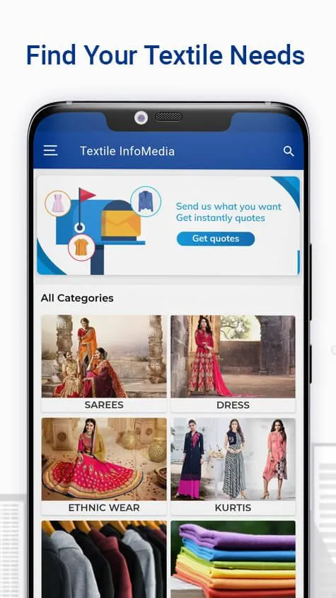 Textile Infomedia - B2B Portal | Indus Appstore | Screenshot
