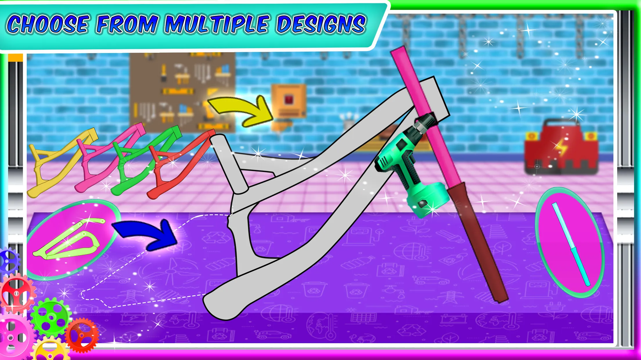 Bicycle Games: Mechanic Shop | Indus Appstore | Screenshot