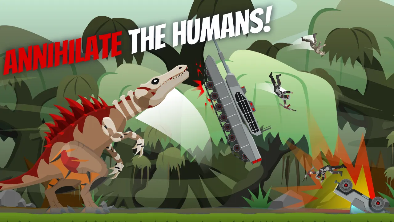 Hybrid Spino: Swamp Rampage | Indus Appstore | Screenshot