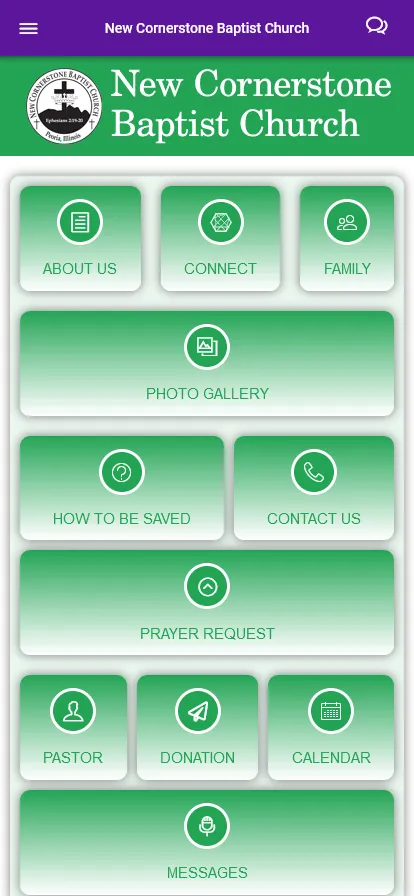 New Cornerstone Baptist Church | Indus Appstore | Screenshot