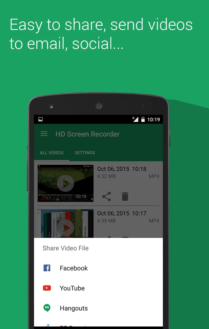 HD Screen Recorder - No Root | Indus Appstore | Screenshot