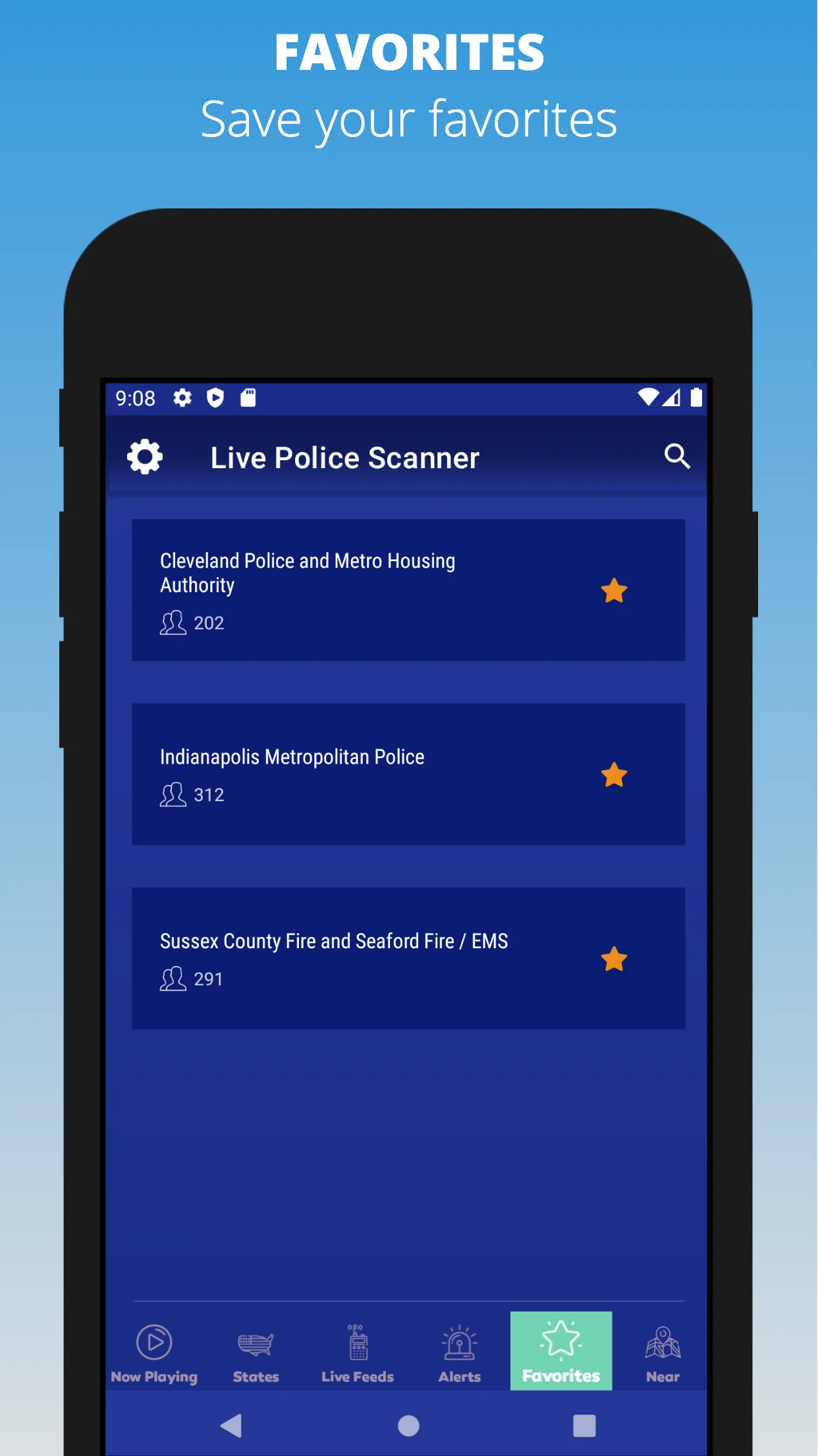 Live Police Scanner | Indus Appstore | Screenshot