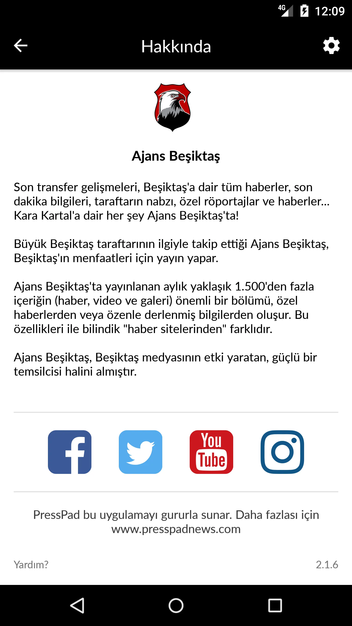 Ajans Beşiktaş | Indus Appstore | Screenshot