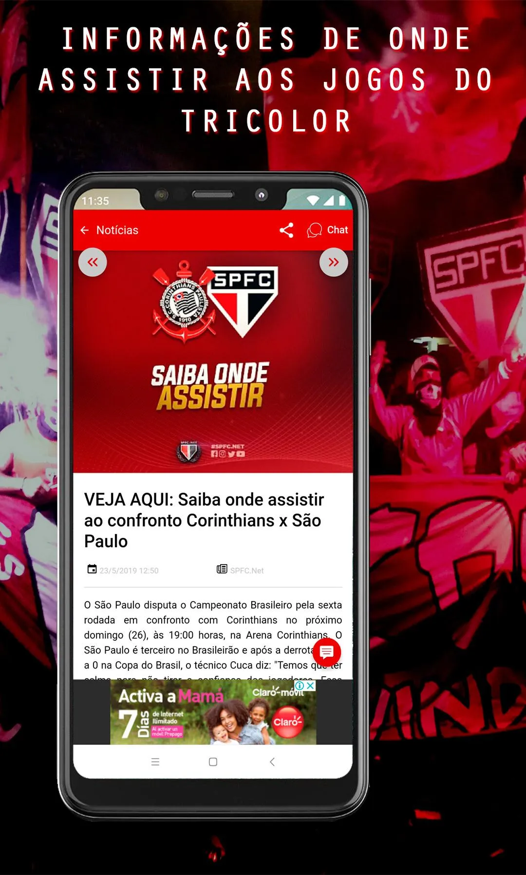 SPFC.net - Notícias do SPFC -  | Indus Appstore | Screenshot