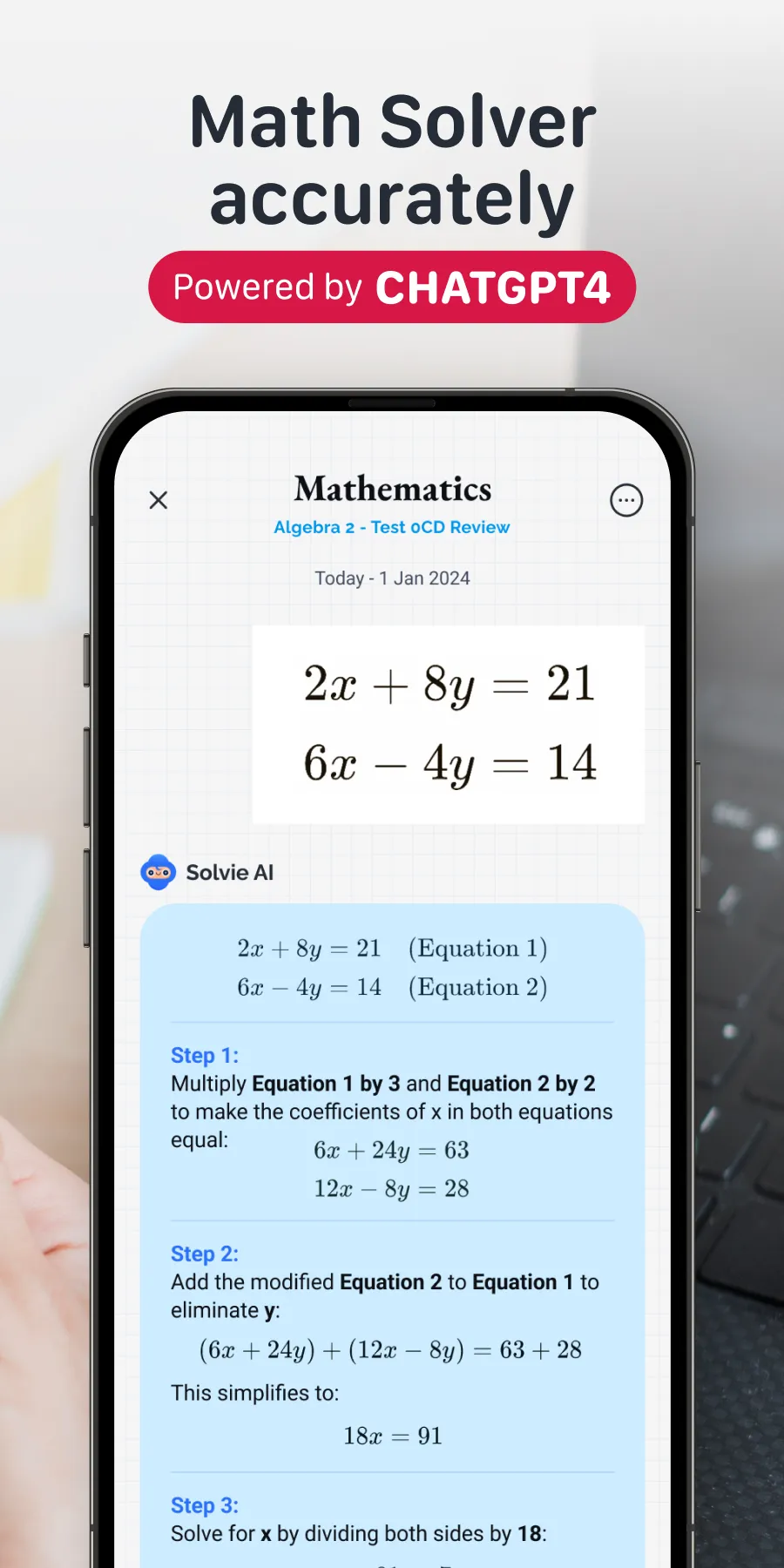 Solvie: AI Math Solver | Indus Appstore | Screenshot