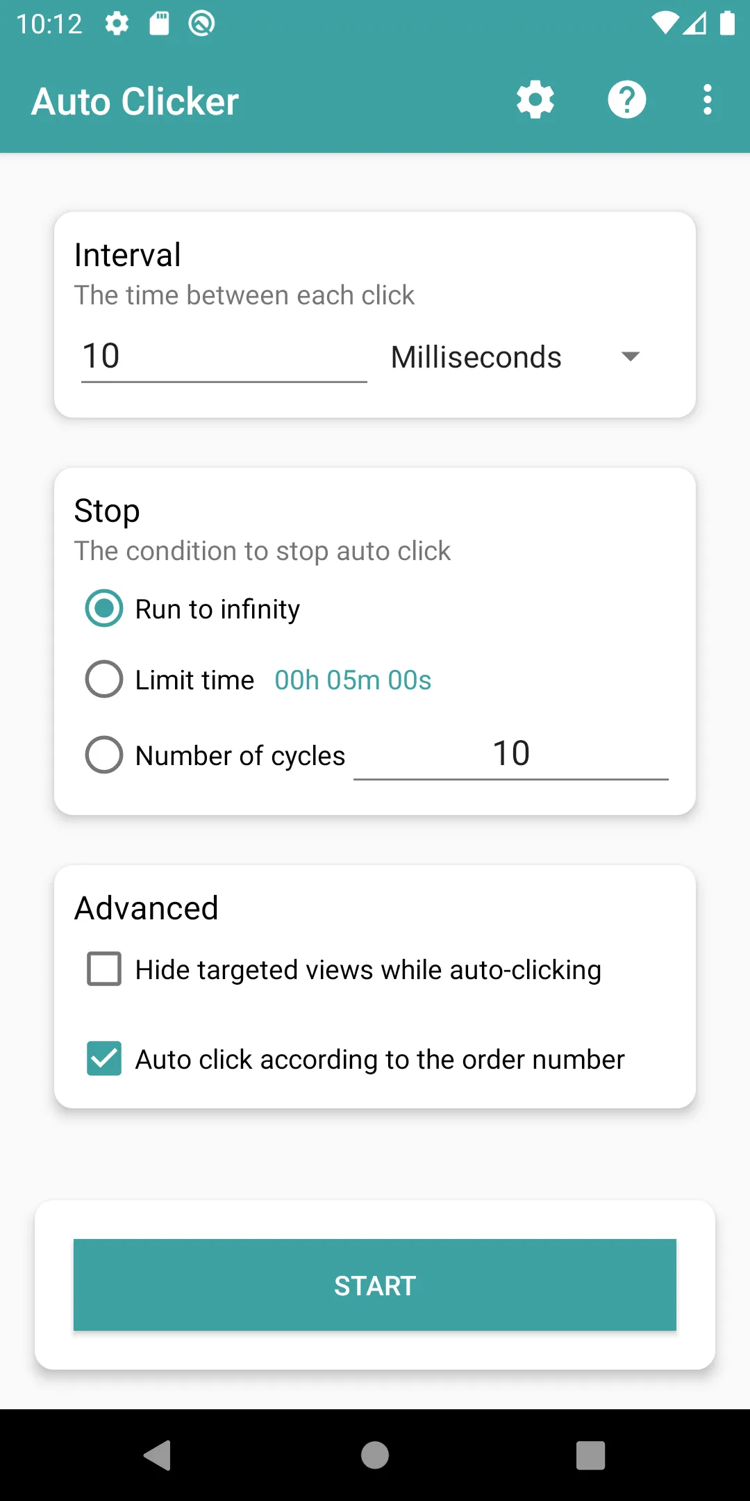 Auto Clicker Lite | Indus Appstore | Screenshot