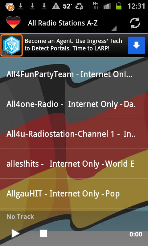 German Radio Music & News | Indus Appstore | Screenshot